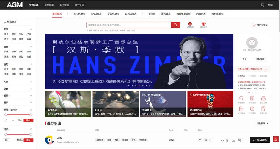 AGM即趣多多——曲库简介(图1)