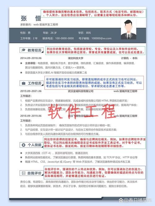 履历如画，匠心求职：柏中意的非凡旅程(图1)