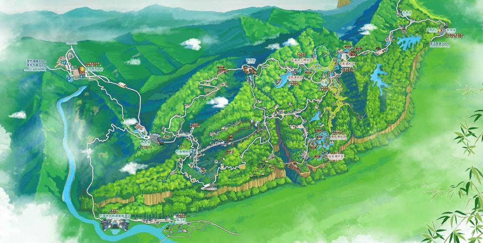 四川舒南竹海导游单词(图1)