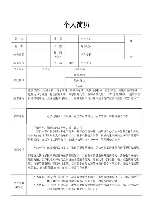 技术领域卓越职业人士：张波的个人简历(图1)