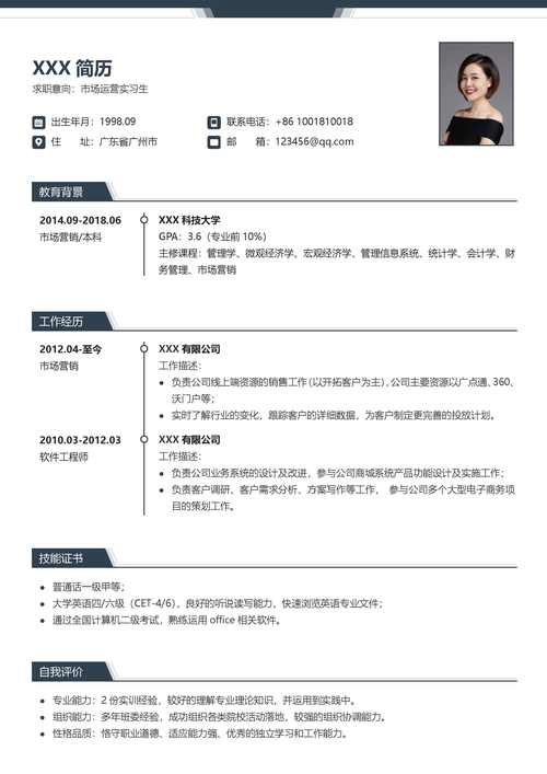 打造一份出色的个人简历：提升职业竞争力的敲门砖(图1)