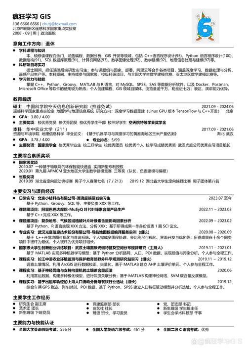 硕士学历求职者的简历制作与优化指南(图1)