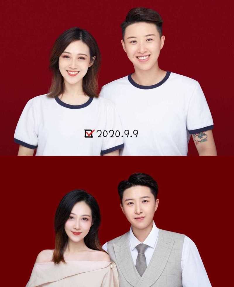女排孙文静晒女友照片 引发热议(图1)