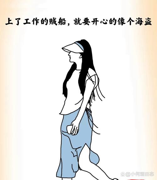 纯出女孩伴游招聘--老爸手绘《囧在职场》 细数女儿办公室苦乐(图1)