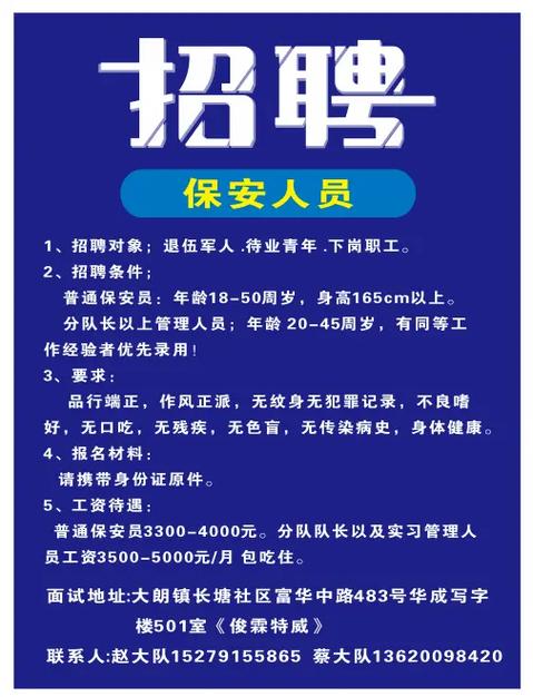 打造非凡的堡垒：招聘聪慧敏锐、忠诚可靠的保安(图1)