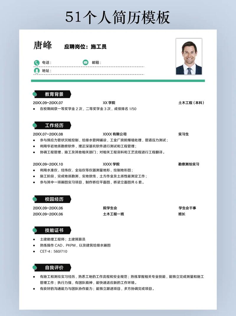履历的绿色革命：一份以可持续发展为核心的个人简历(图1)