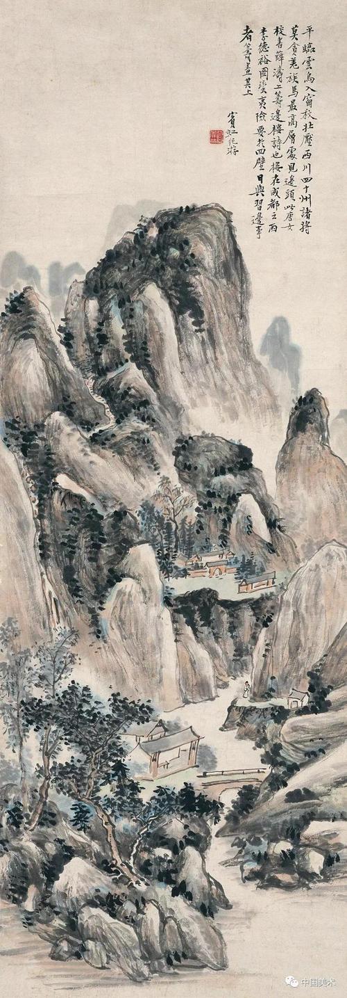 黄宾虹：横亘时代的国画大师，传世佳作深入人心(图1)
