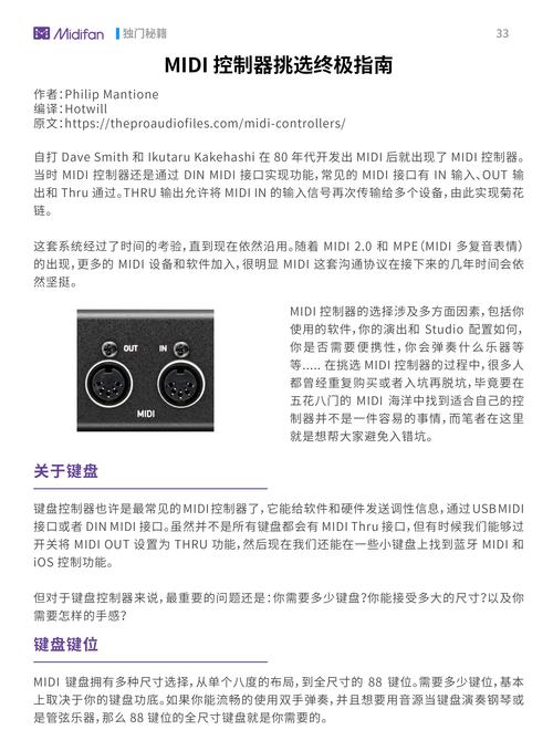 现代音乐制作的**MIDI指南(图1)
