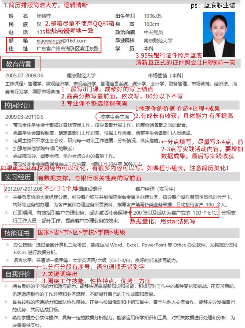 求职者的求胜之道：关明凯的专业履历(图1)