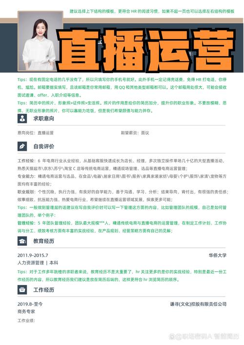直播招聘运营集锦：洞悉专业招聘文案和个人简历制作(图1)