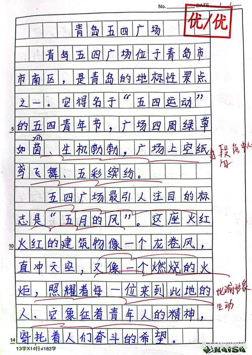 四年级学生青岛游记作文400字(图1)