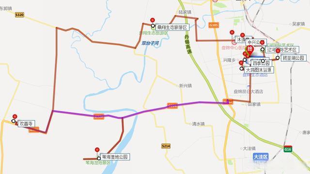 盘锦兴隆台区有哪些值得参观的景点？自驾游路线怎么走？(图1)