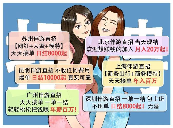 伴游招聘  -合肥酒店高薪招聘女孩月入10万高端伴游2023最新招聘(图1)