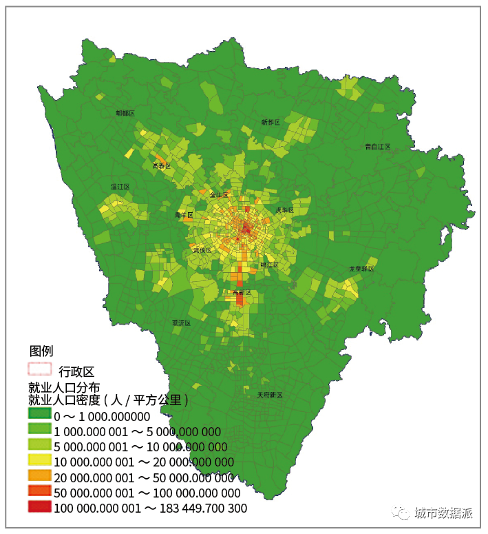 基于多源数据融合构建系统分析职住空间分布及其耦合关系的方法框架丨城市数据派(图10)