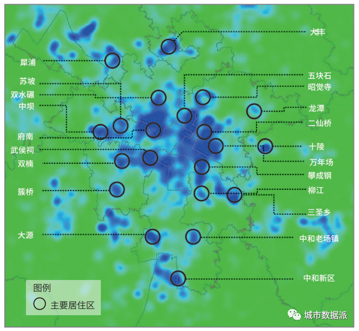 基于多源数据融合构建系统分析职住空间分布及其耦合关系的方法框架丨城市数据派(图12)