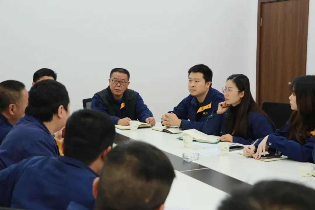 促进部门交流，提升工作效率和质量——黄丝厂及母线一厂、母线二厂交流座谈会(图1)