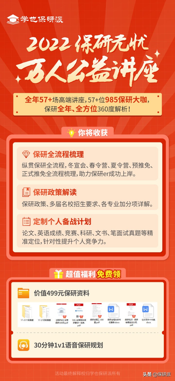 拒绝无用功，保研十二大问题提前了解，让每个准备都有结果(图3)