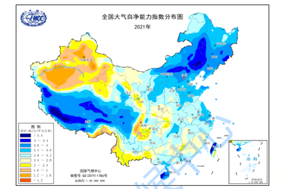 大气自净能力指数低，是否意味着治气工作不到位？如何利用这一指数，为深入打好蓝天保卫战助力？(图1)