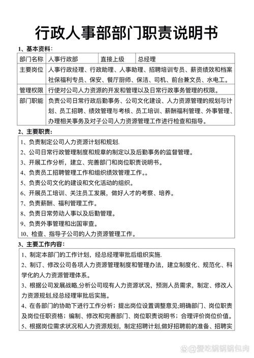 “岗位职责说明书”(图1)