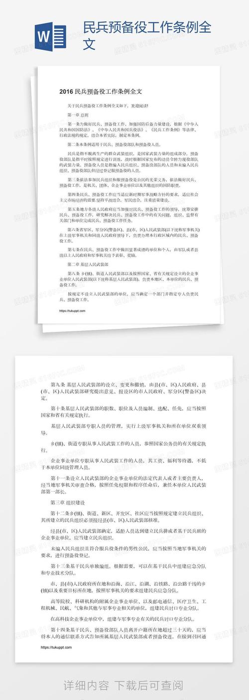 江西省《民兵工作条例》实施细则(图1)