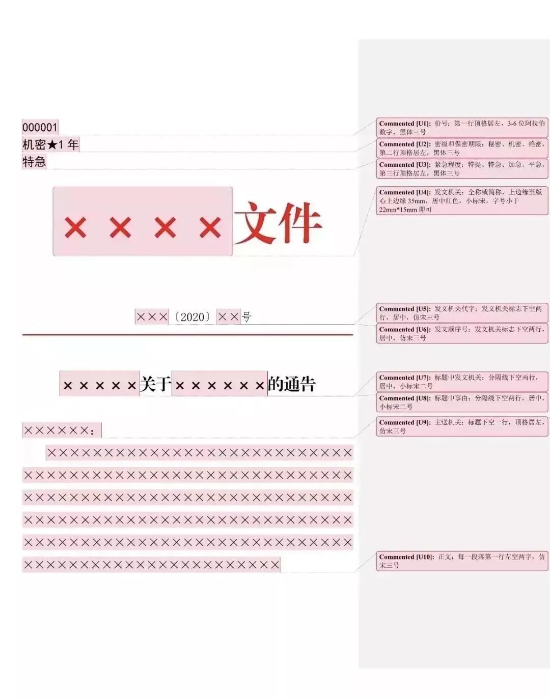 【最全图解】《党政机关公文处理工作条例》及公文格式标准（附设置规范及样式）(图113)