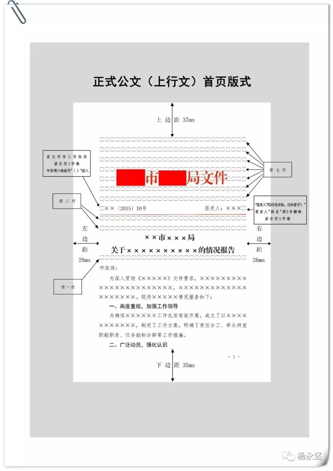 【最全图解】《党政机关公文处理工作条例》及公文格式标准（附设置规范及样式）(图89)