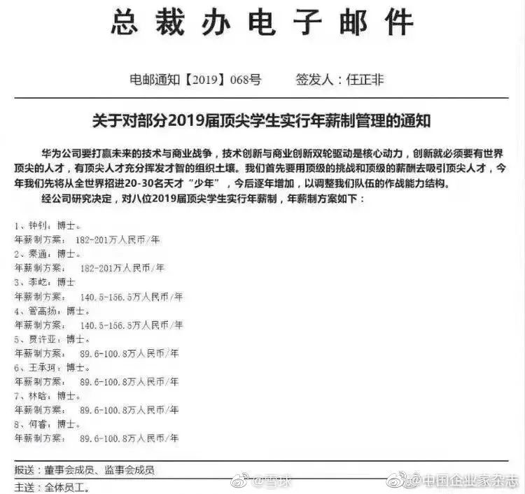 华为天才少年火了！刚毕业就拿201万年薪，全球仅4人！又是这个学校的(图8)