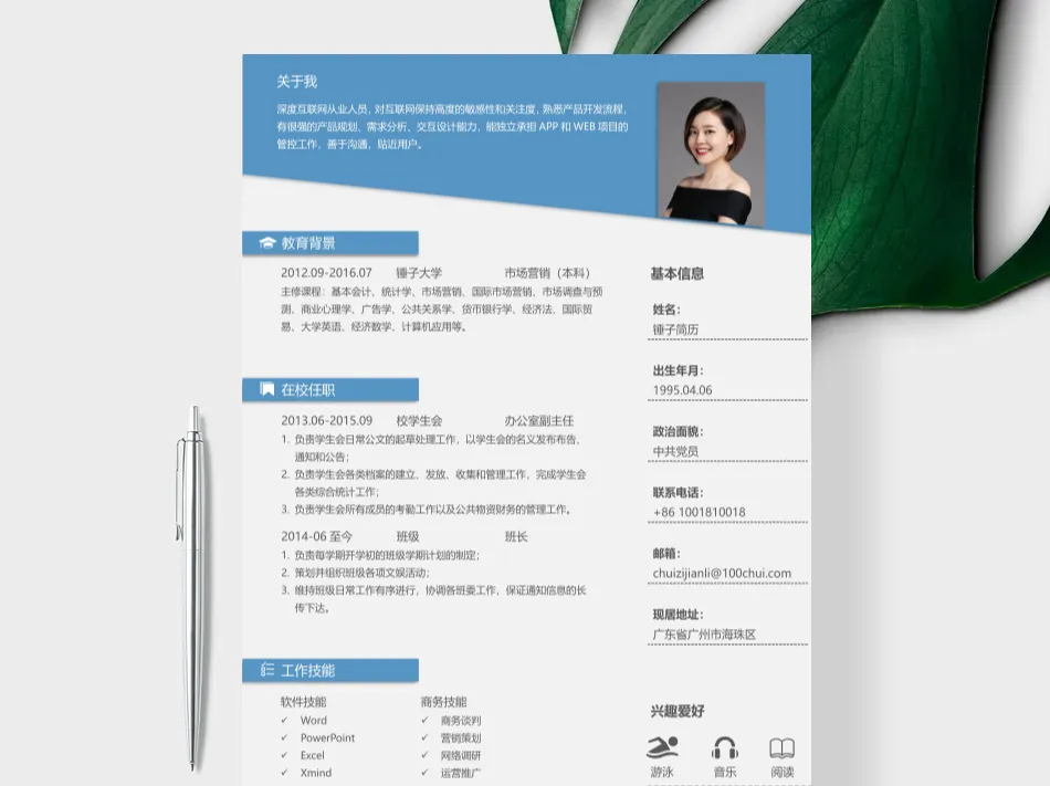 Java开发工程师简历模板范文案例分享（12篇）(图4)