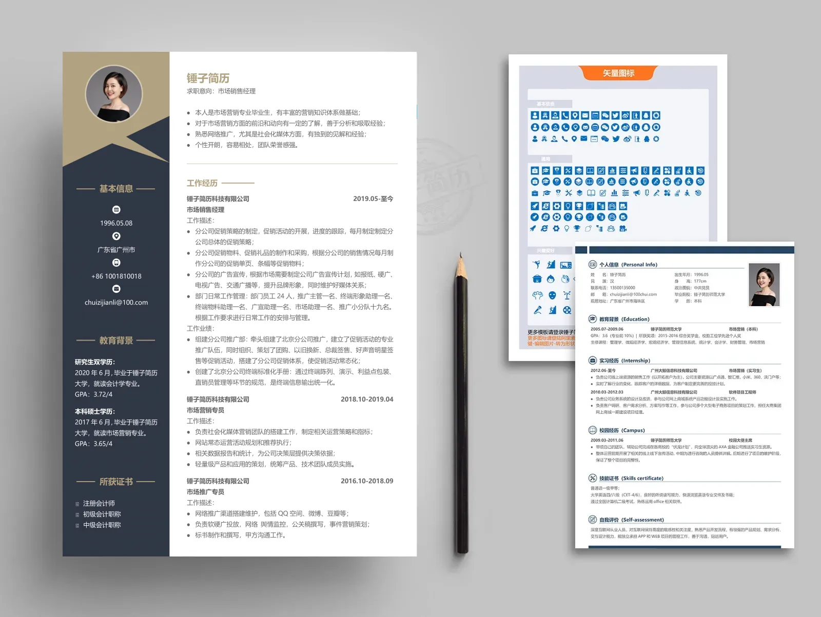Java开发工程师简历模板范文案例分享（12篇）(图6)