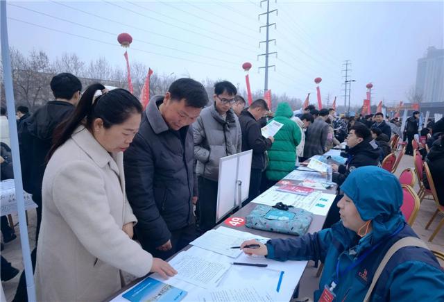 新春招工第二站，威海招工团队在河南招工成效显著(图2)