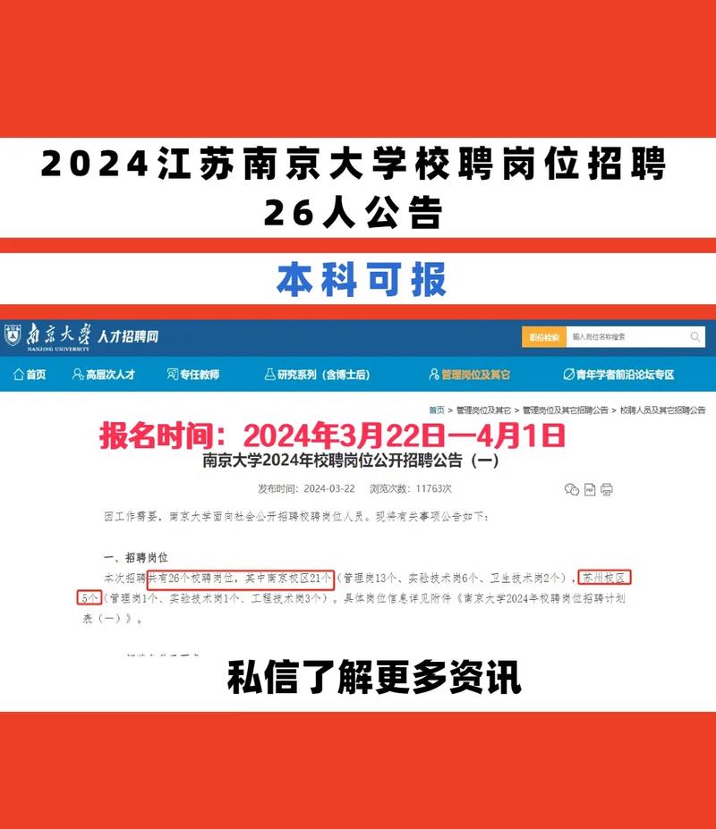 南京邮电大学2024年公开招聘工作人员公告(图1)