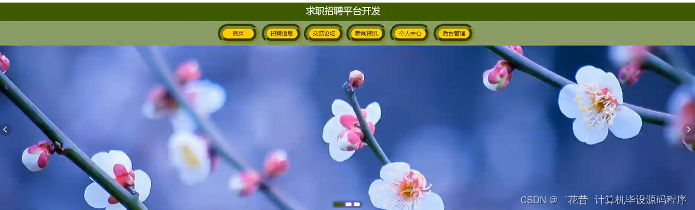 java-jsp求职招聘平台开发cf1m7[独有源码]如何找到适合自己的毕业设计的指南(图9)