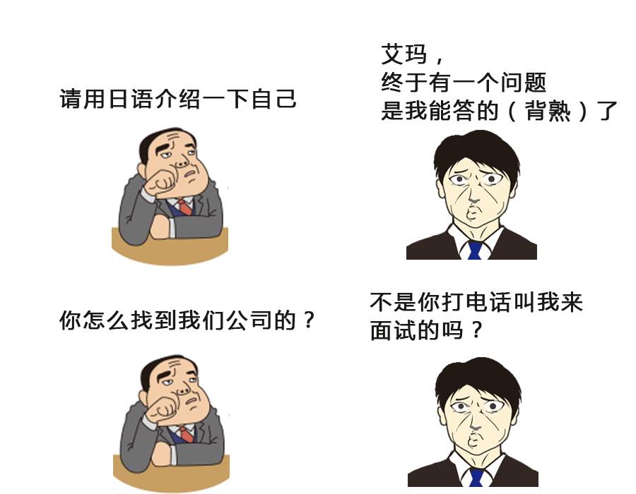 作为日语专业学生，你面试时被HR问cry的问题是神马(图3)