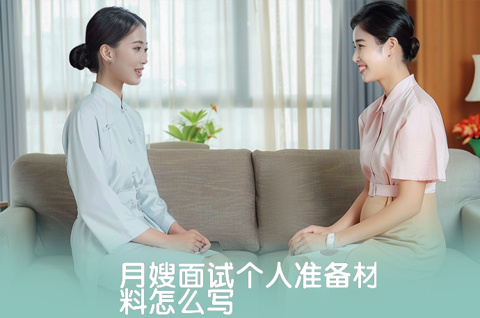 月嫂面试个人准备材料怎么写(图1)