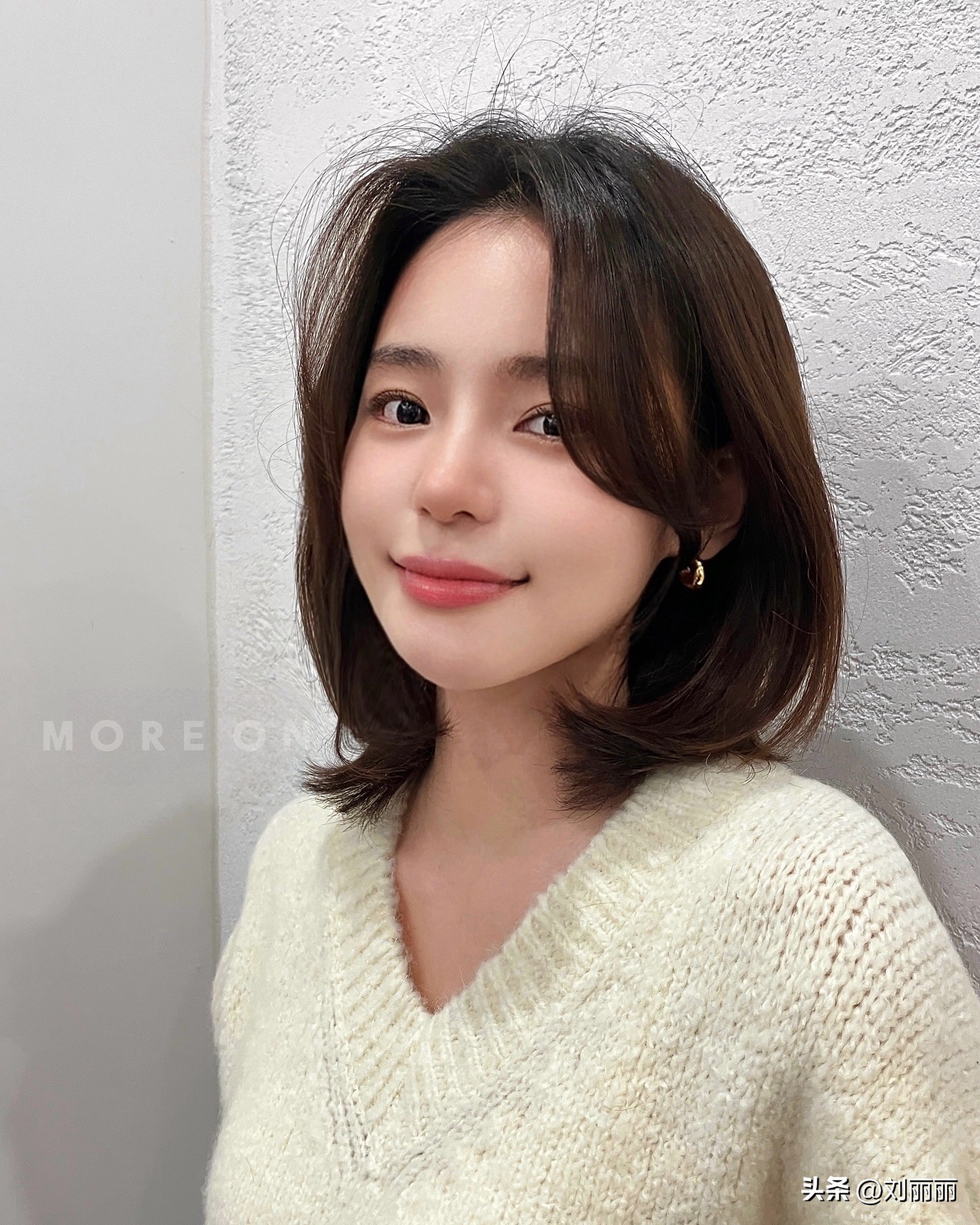 最值得尝试的女发：瘦脸微扣锁骨发，让你挑不出毛病(图10)