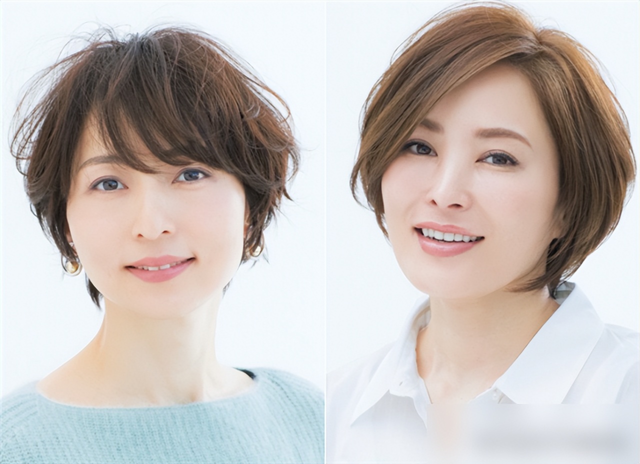 日本主妇的发型让我明白了：中年女人放弃黑长直选这些发型更洋气(图7)
